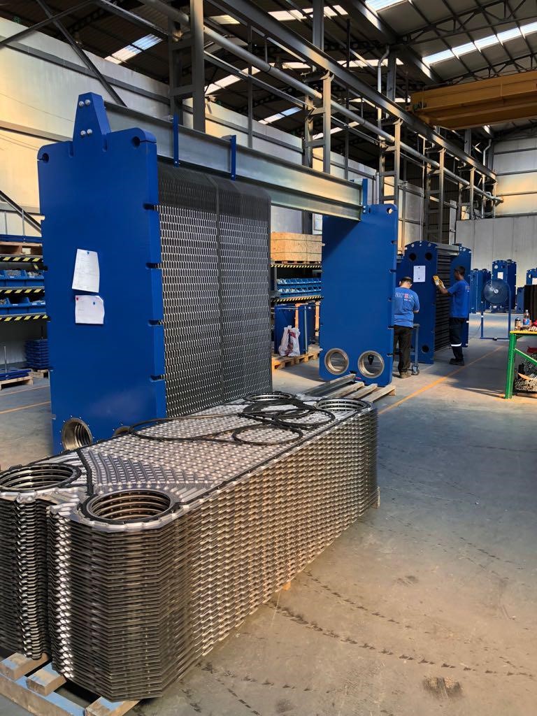 Phema werkplaats in Zelhem voor onderhoud en revisie van warmtewisselaars
