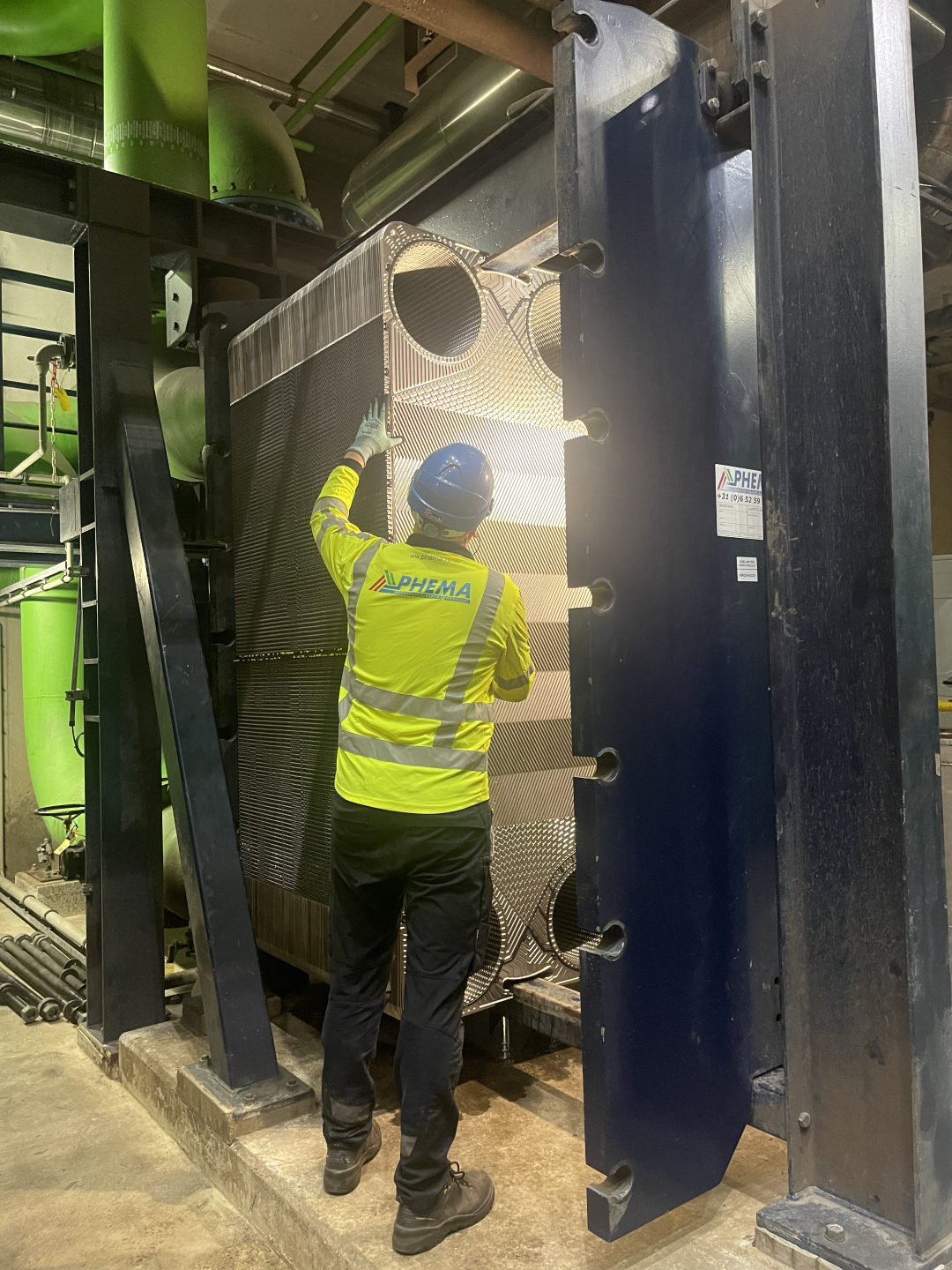 Phema - Warmtewisselaars onderhoud, reparaties & reinigen